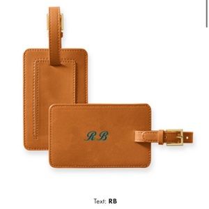 Luxury Mark & Gragam luggage tag! “RB” Never used!